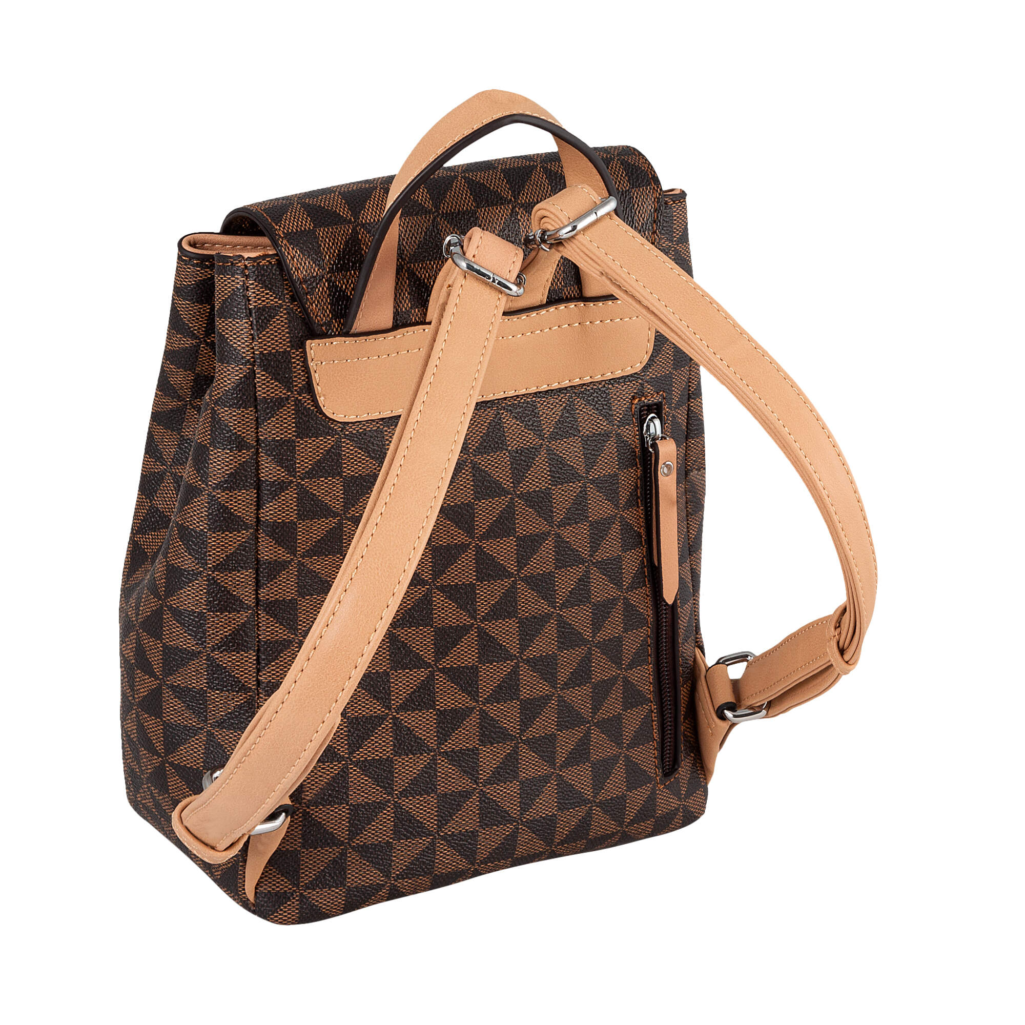 BARINA, Backpack S, mixed brown